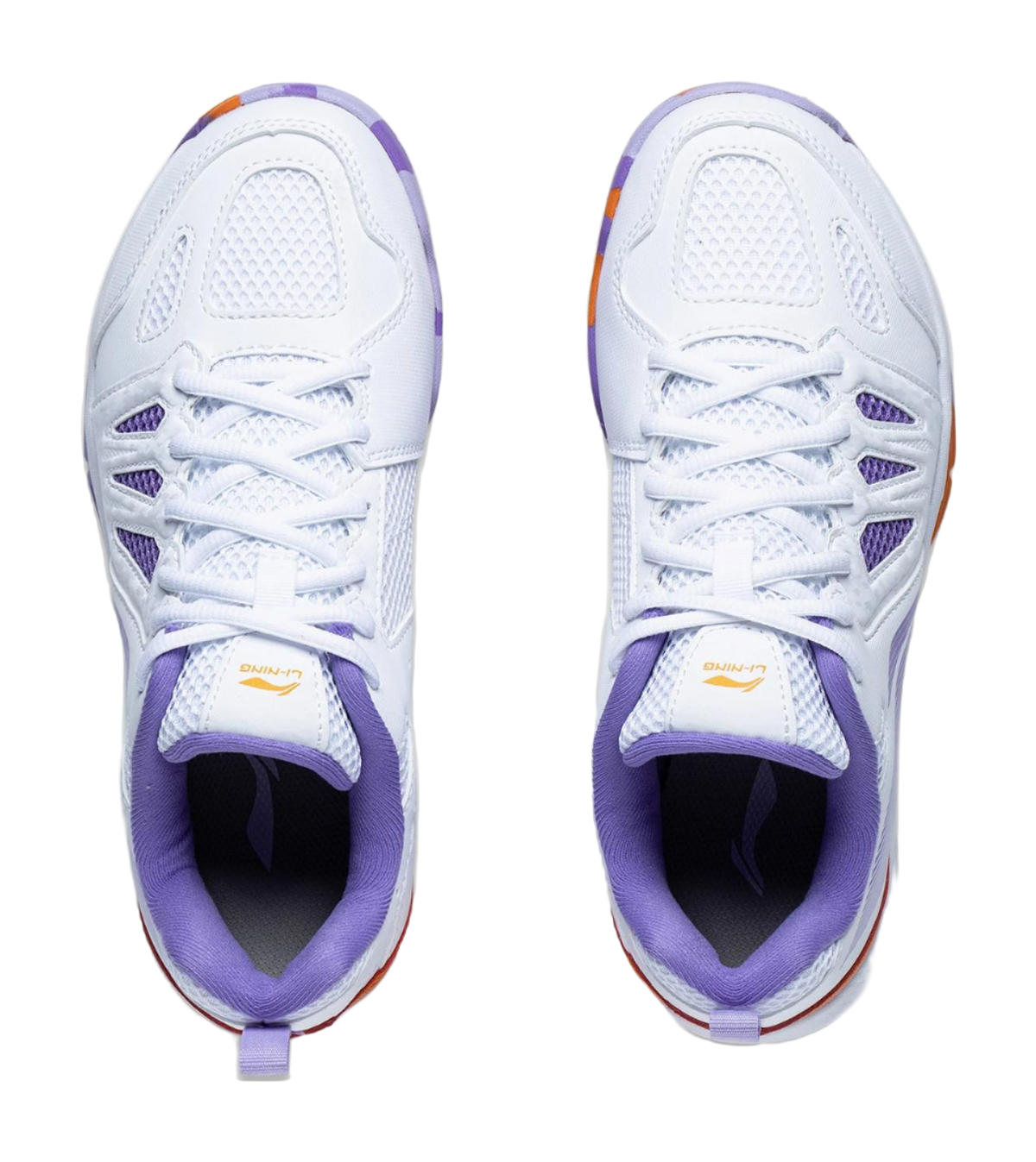 Li-Ning All-Around King Ace "White Purple" AYTP004-6 - Badminton Shoe Women