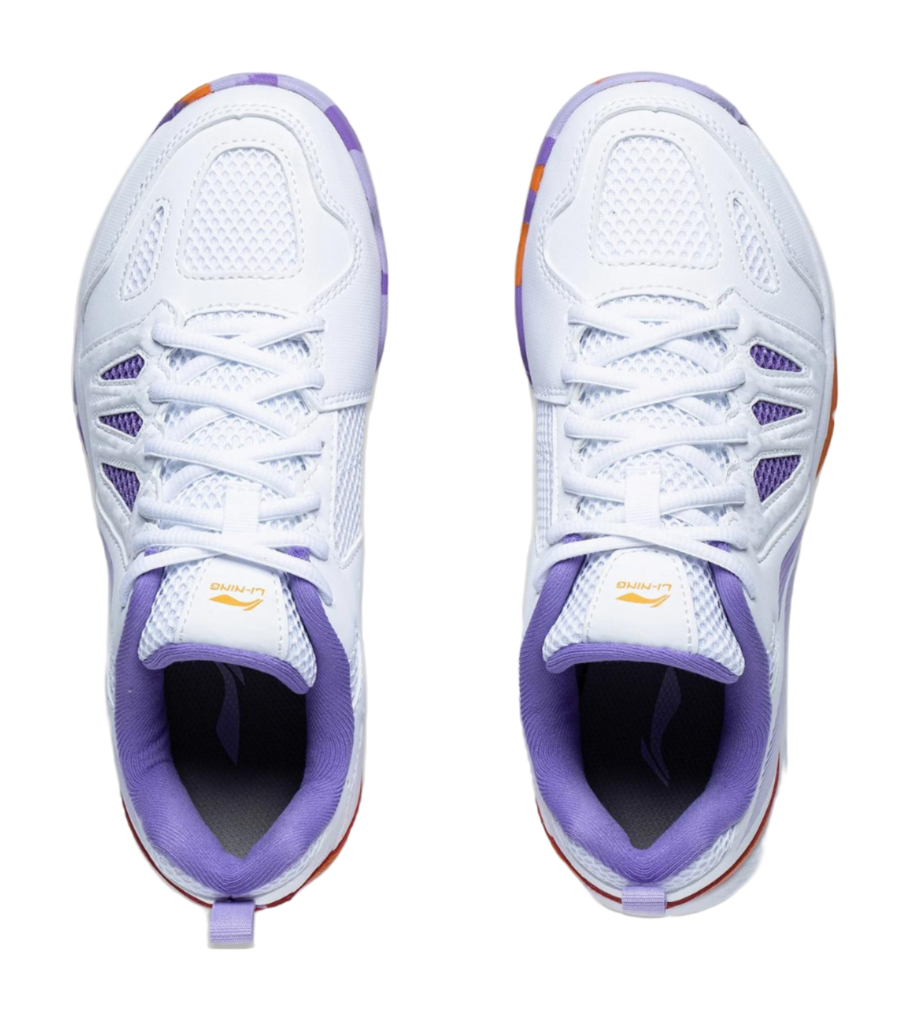 Li-Ning All-Around King Ace "White Purple" AYTP004-6 - Badminton Shoe Women
