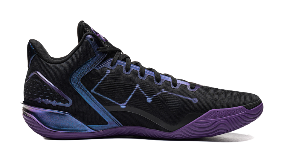 Li-Ning Liren 7 "Big Dipper" ABAW043-14 - Low Basketball Shoe Unisex Black