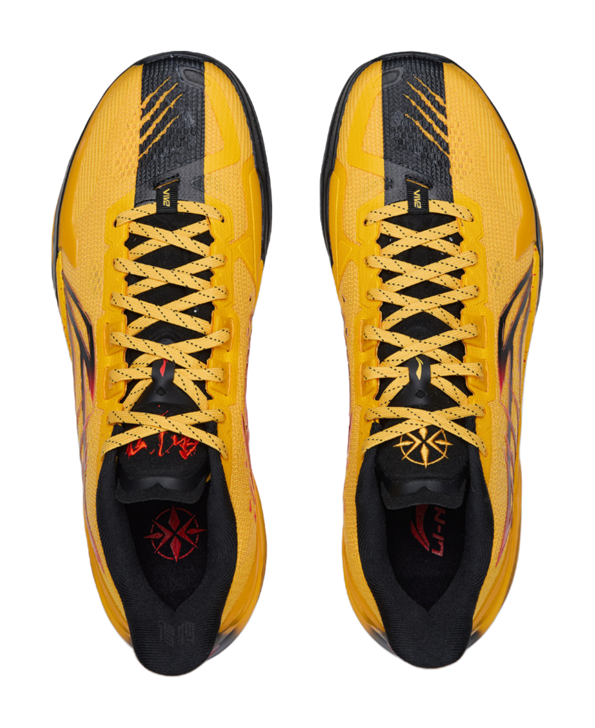 Li Ning Blade 6 V2 Low top All Around Performance Basketball Shoes Unisex Yellow Black  vjsneaker.com