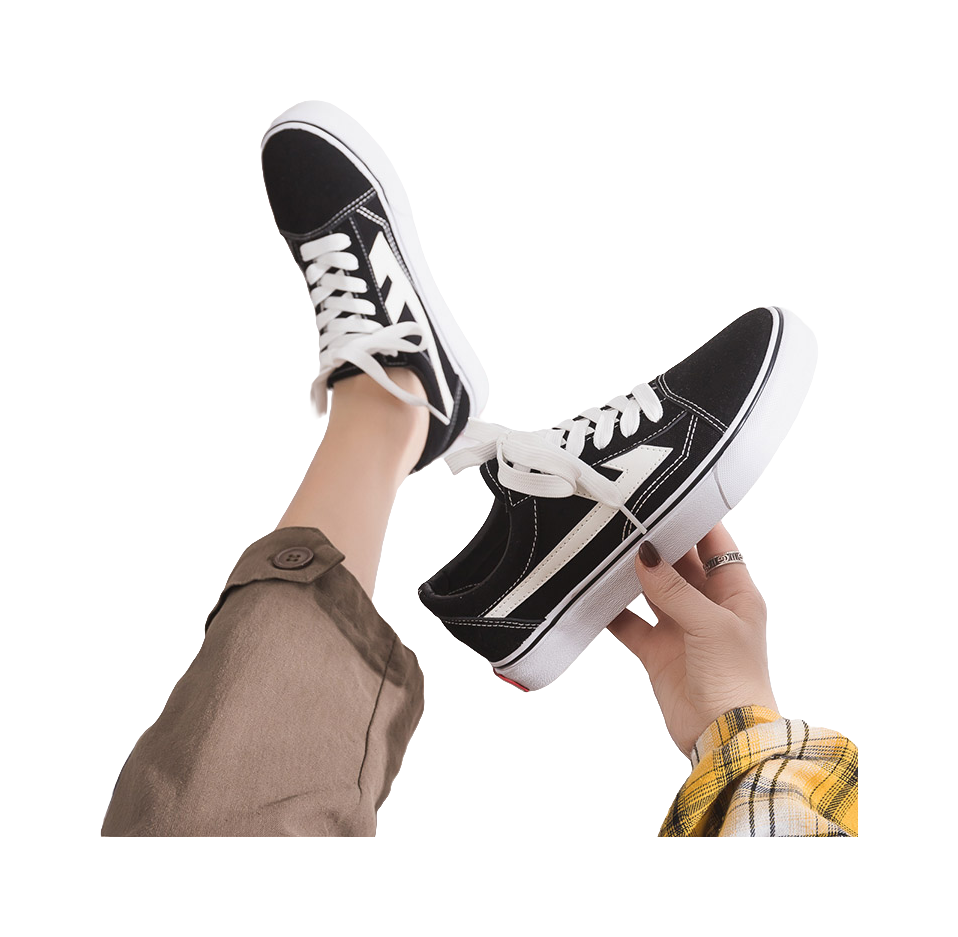 Warrior Slip Resistant, Abrasion Resistant, Breathable, Lightweight Low top Canvas Shoes Unisex Black White 