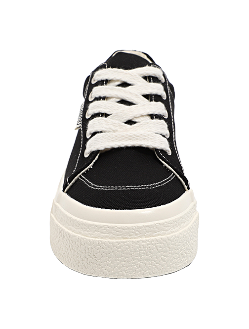 HUANQIU Women's Low-Top Canvas Shoes - Slip-Resistant Durable & Breathable Burgundy 