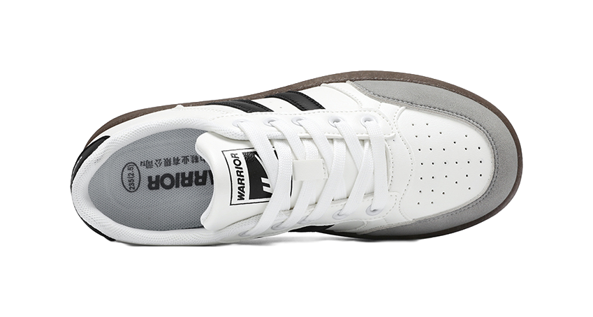 Warrior Lightweight Breathable Height Increasing Low top Skateboard Shoes Unisex 