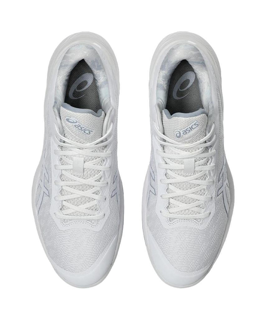 ASICS GELBURST 28 Soft And Comfortable Abrasion Resistant Mid top Basketball Shoes Mens White  vjsneaker.com