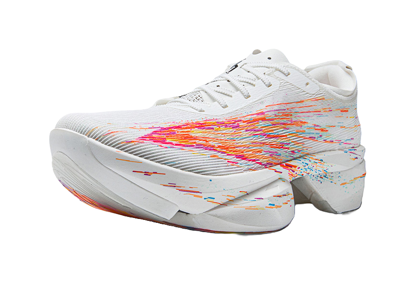 Anta C10 Balance "Gesanghua" 112625576-2 - Marathon Racing Shoe Unisex White Orange Purple