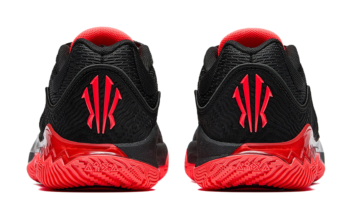 Anta KAI SPEED 2 Irving Pioneer 2 CNY Low top Basketball Shoes Mens Basic Black/Neon Red  vjsneaker.com