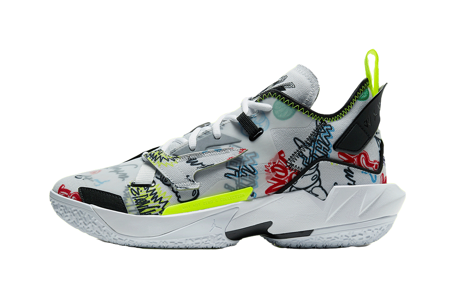 Air Jordan Why Not Zer0.4 Pf Graffiti  vjsneaker.com