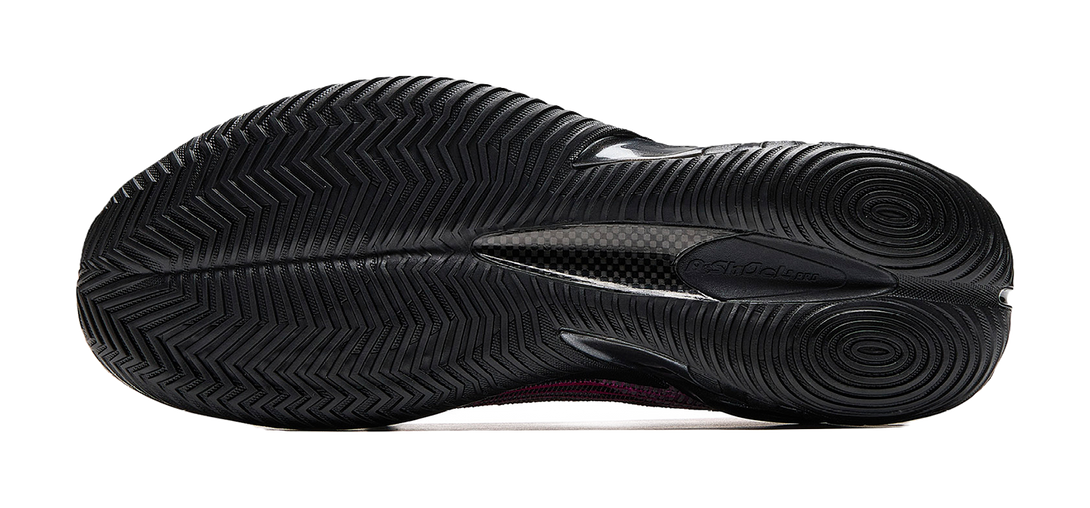 Anta Zap 3 Low Top Basketball Shoes Mens Black Pink  VJSNEAKER