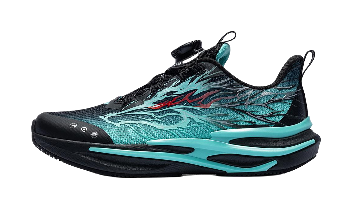 ANTA Children's Red Flame Comfortable Technology Trendy Low cut Running Shoes for Men and Women  VJSNEAKER