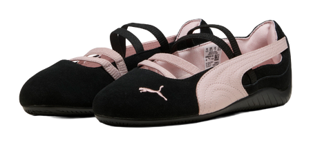 PUMA Speedcat Mary Jane Shoes Womens Black Pink  vjsneaker.com