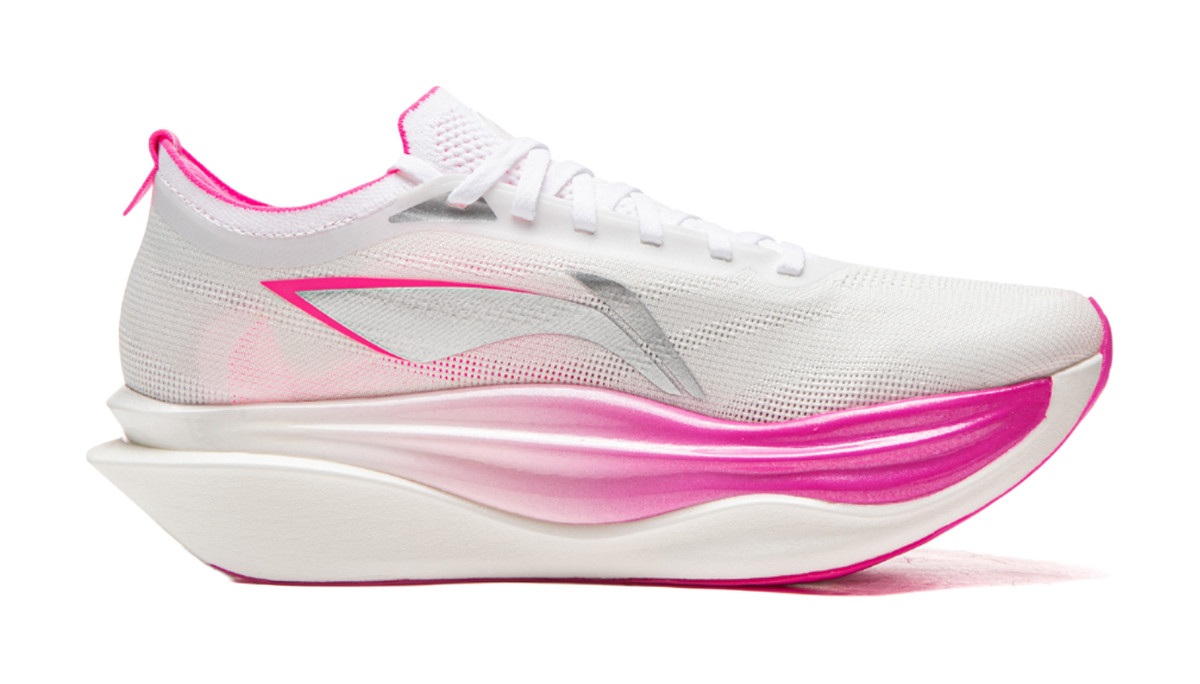 Li Ning Feidian 6 ELITE Cushioning Slip Resistant Abrasion Resistant Rebound Low top Carbon Plate Running Shoes Unisex  vjsneaker.com