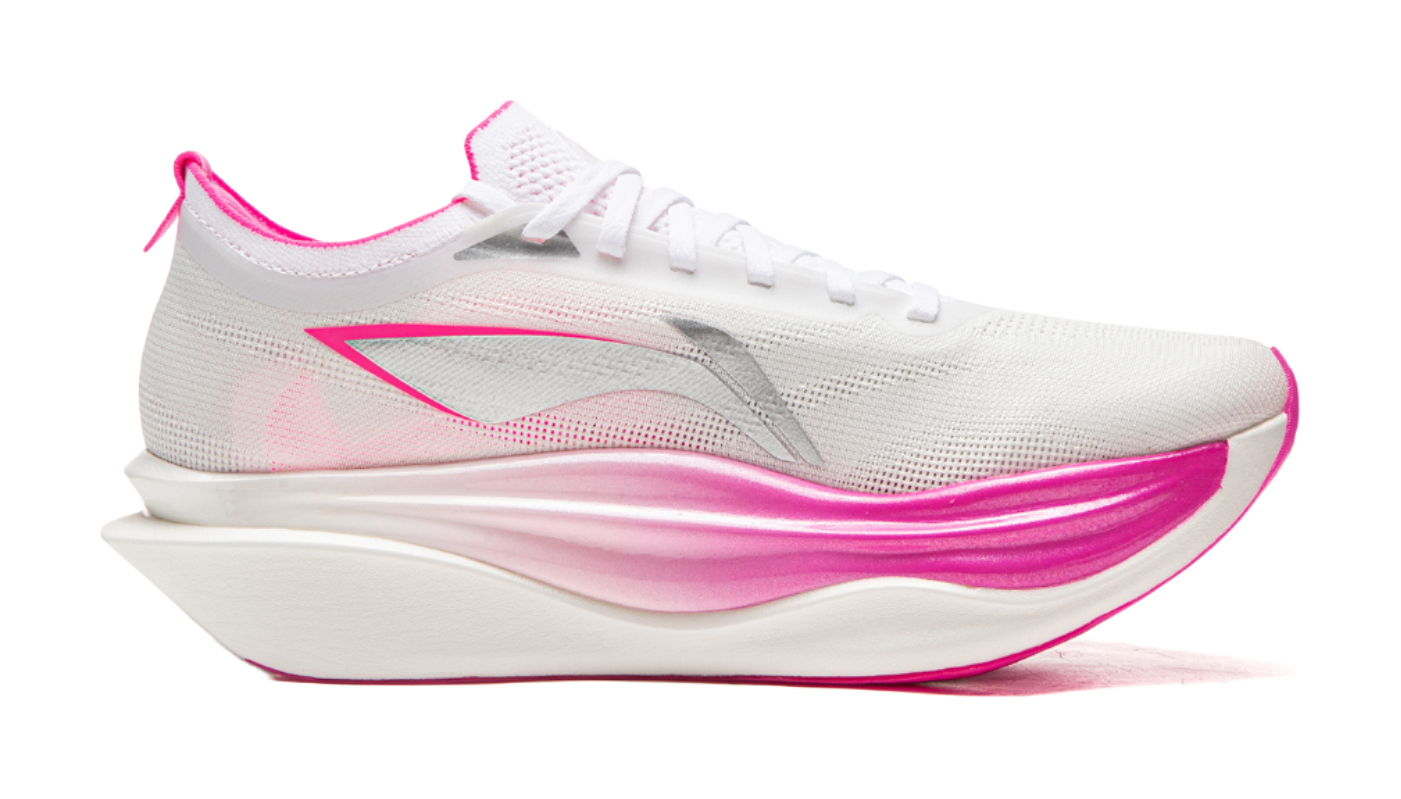 Li Ning Feidian 6 ELITE Cushioning Slip Resistant Abrasion Resistant Rebound Low top Carbon Plate Running Shoes Unisex  vjsneaker.com