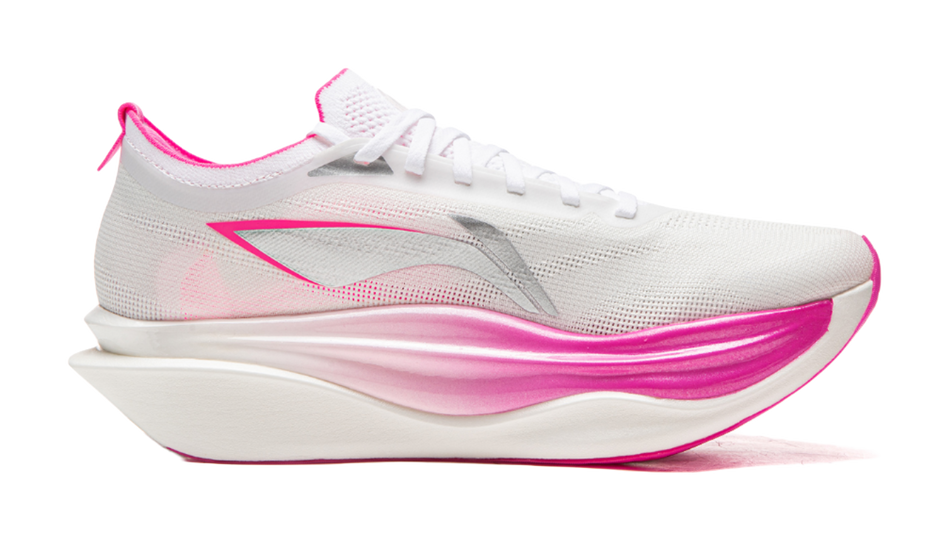 Li Ning Feidian 6 ELITE Cushioning Slip Resistant Abrasion Resistant Rebound Low top Carbon Plate Running Shoes Unisex  vjsneaker.com