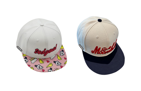 SLEEPAYWALK White Cloud Little Lightning Embroidery American Flat Edge Hip Hop Hat Cute Cartoon Student Sunshade Fashion Versatile Face Showing Cotton Baseball Hat Male Female Same Style Couple's Style  VJSNEAKER
