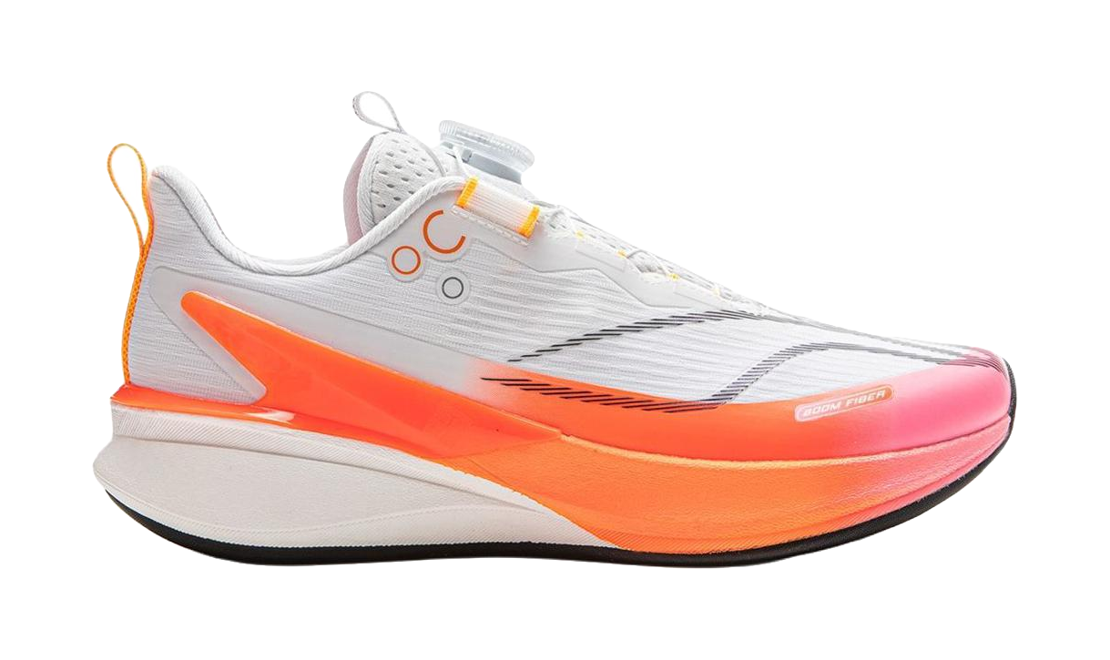 Li Ning Children's Red Rabbit 8 PRO Comfortable, Soft, Wear resistant, Rebound, Breathable Support Low cut Running Shoes White Pink Children's Edition  VJSNEAKER