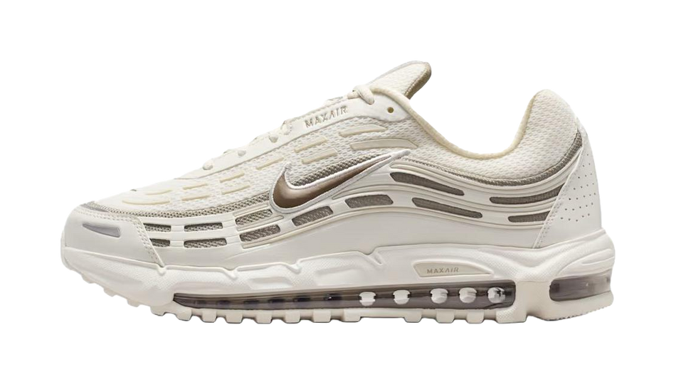 Nike AIR MAX TL 2.5 Breathable Support Casual Shoes Mens Beige White Brown  vjsneaker.com
