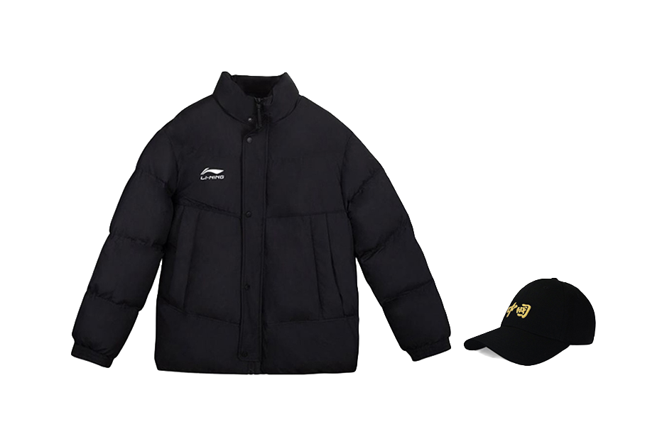LiNing Puffer Jacket Mens Black  VJSNEAKER