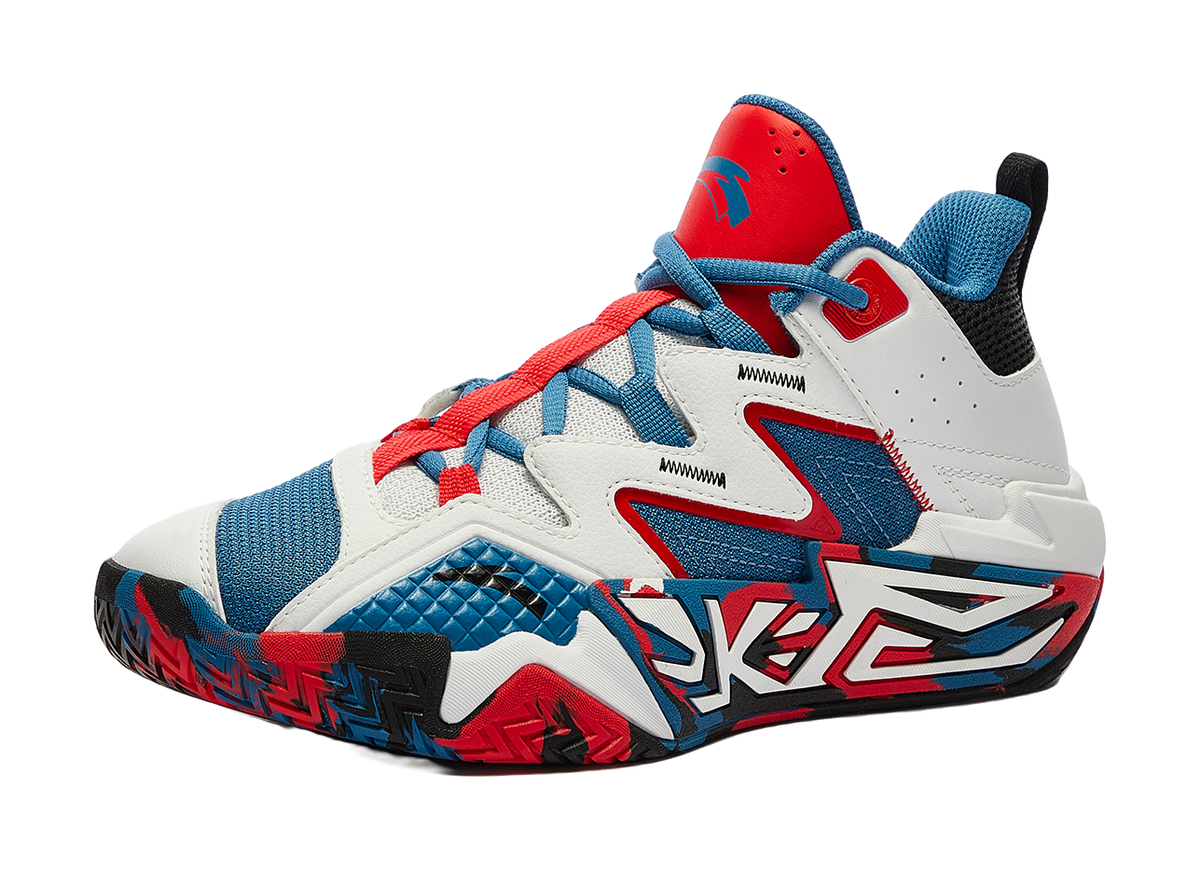 Antakids Cement Kryptonite Cushioning, Wear Resistant Low top Childrens Basketball Shoes Kids  VJSNEAKER