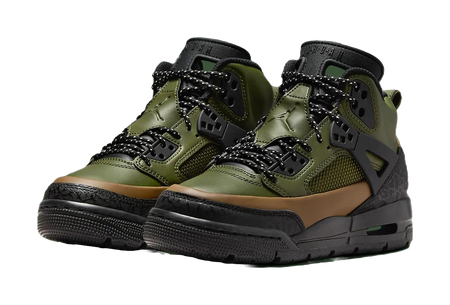 Jordan Spizike Winterized Black Olive Tan GS  vjsneaker.com