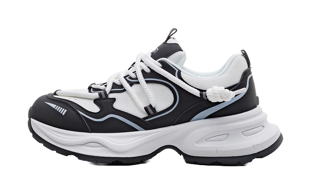 RENBEN Abrasion Resistant Breathable Coverage Balance Height Increasing Low top Chunky Sneakers Unisex 