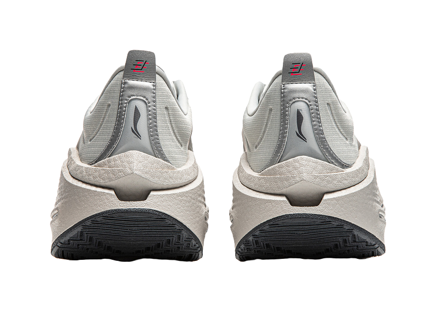 Li Ning Shadow 3 Essential Cushioning Support Rebound Low top Training Racing Running Shoes Mens Gray Black  VJsneaker