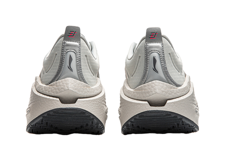 Li Ning Shadow 3 Essential Cushioning Support Rebound Low top Training Racing Running Shoes Mens Gray Black  VJsneaker