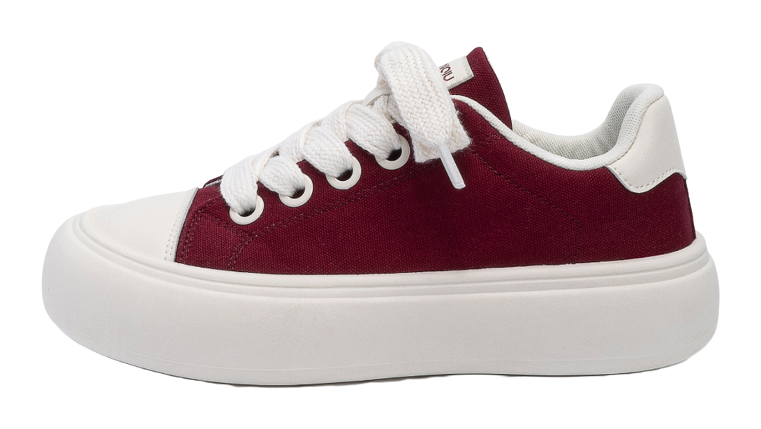 HUANQIU Coverage Slip Resistant Lightweight Height Increasing Low top Skateboard Shoes Men's Black 