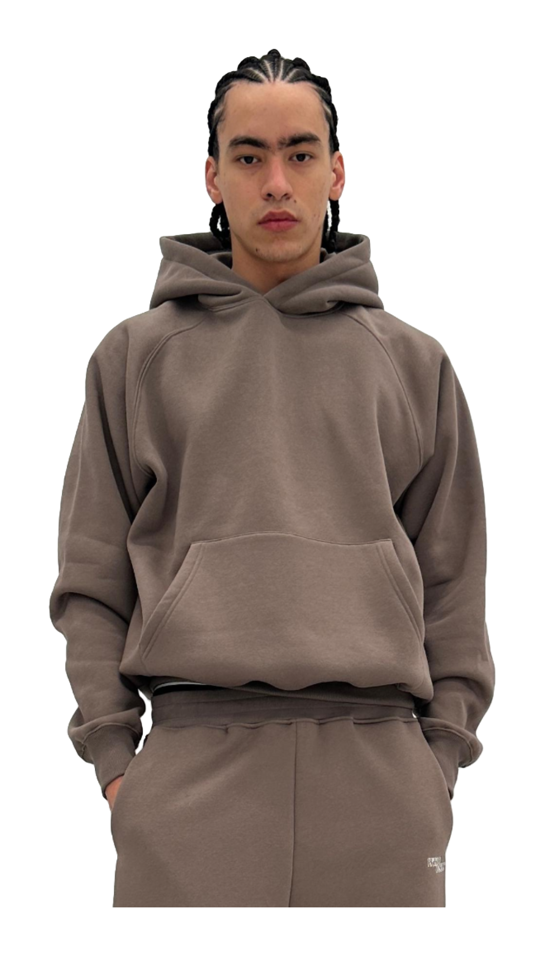 WHOOSIS letter embroidery logo hoodie casual loose China-Chic pullover multicolor plush autumn and winter sweater for men and women  vjsneaker.com