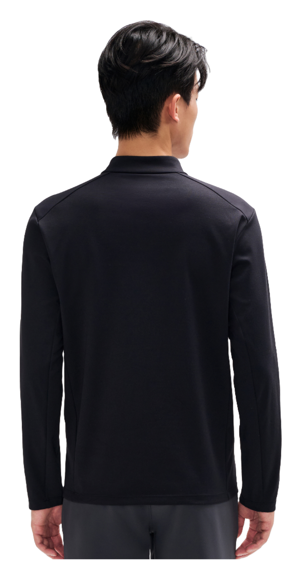 Boxi and PELLIOT outdoor long sleeved Polygiene antibacterial sports elastic top, casual, comfortable, skin friendly, warm, semi high neck sweatshirt, base T-shirt for men  vjsneaker.com