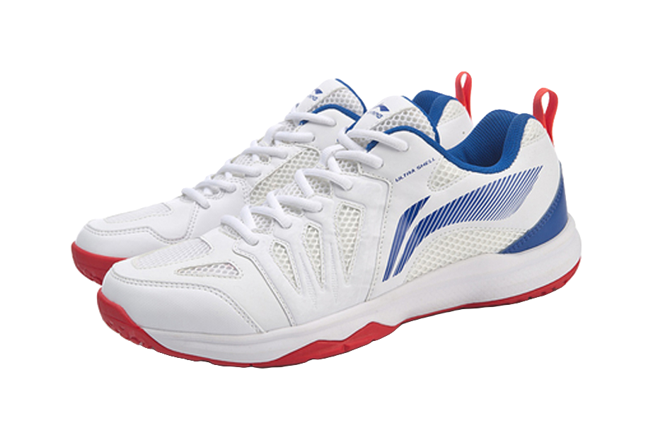 Li-Ning All-Around King Ace "White Blue" AYTP011-3 - Badminton Shoe Unisex