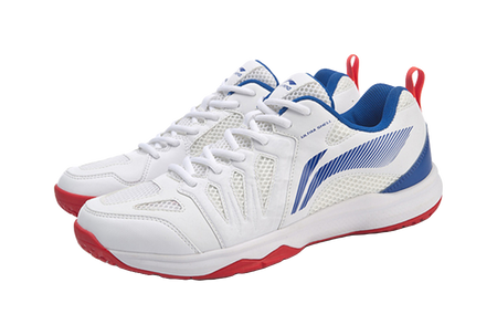 Li-Ning All-Around King Ace "White Blue" AYTP011-3 - Badminton Shoe Unisex