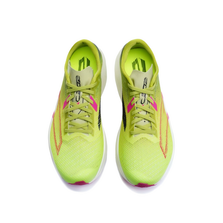 Anta C202 7.0 Low top Racing Running Shoes Mens Green Yellow Red  vjsneaker.com