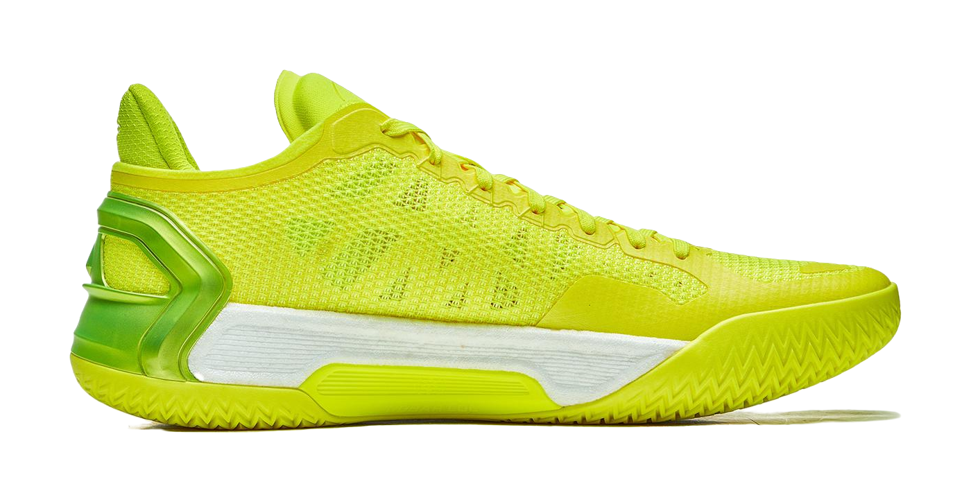 Li Ning Blade 4 V2 Cushioning Slip Resistant Support Lightweight Rebound Low top Basketball Shoes Mens Yellow  VJSNEAKER