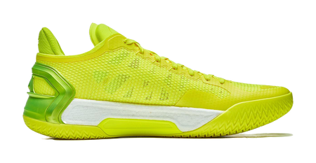Li Ning Blade 4 V2 Cushioning Slip Resistant Support Lightweight Rebound Low top Basketball Shoes Mens Yellow  VJSNEAKER
