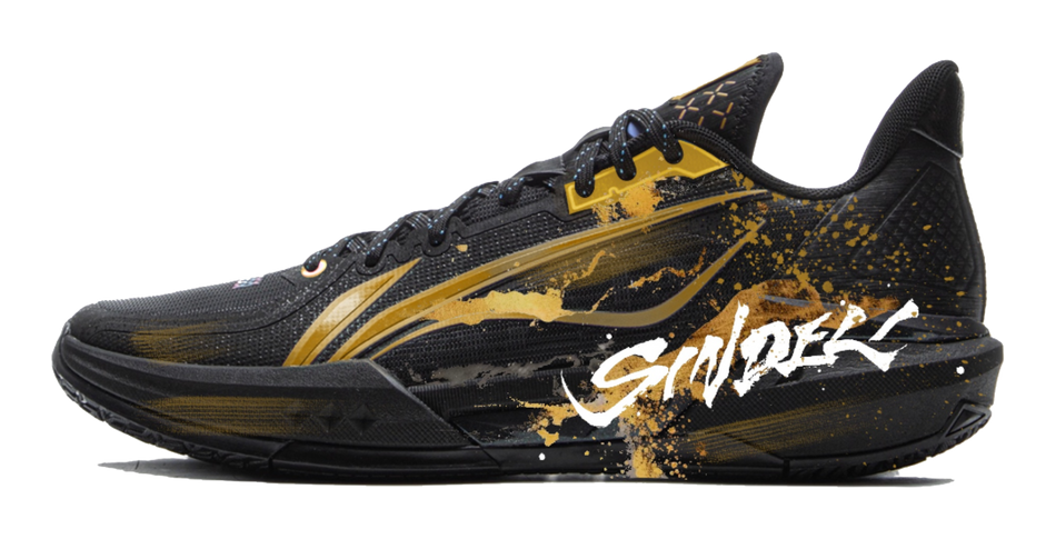 Li Ning Light Speed 3 Basketball Shoes Mens Low top Gold