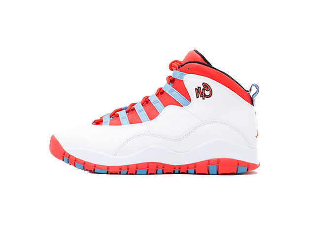 Jordan 10 Retro Chicago Flag GS  vjsneaker.com
