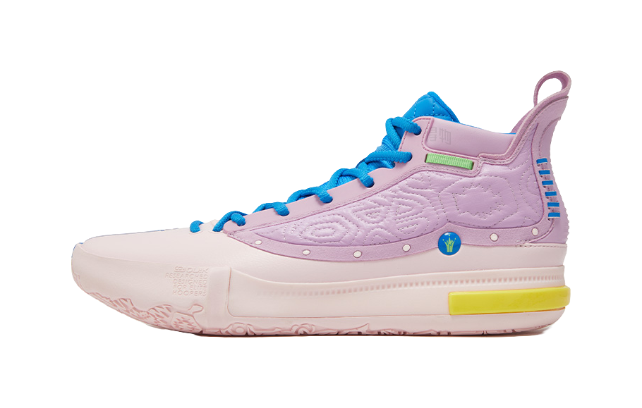 361° Joker Nikola Jokić The Legend Basketball Shoes Mens High top Heart Pink/Dream Purple  vjsneaker.com