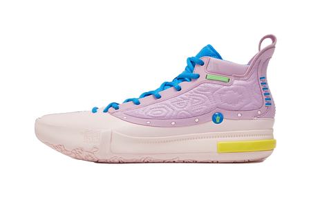 361° Joker Nikola Jokić The Legend Basketball Shoes Mens High top Heart Pink/Dream Purple  vjsneaker.com