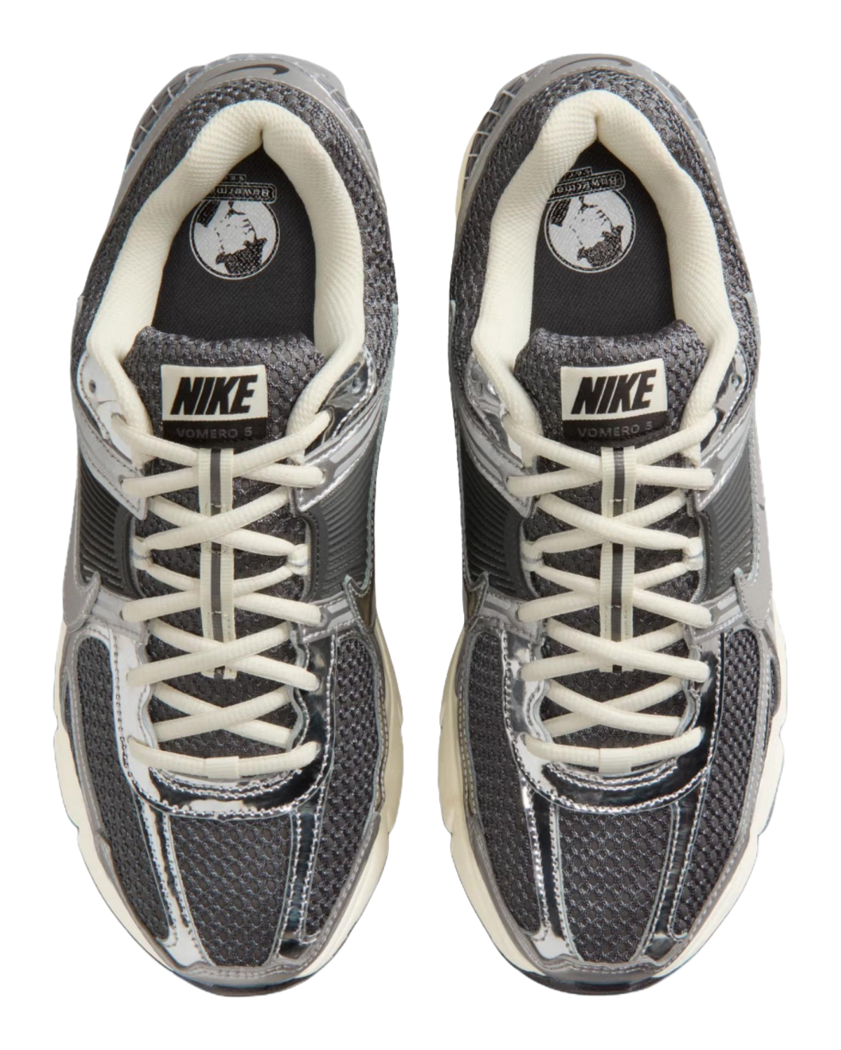 Nike Zoom Vomero 5 Running Shoes Mens Gray Silver  vjsneaker.com