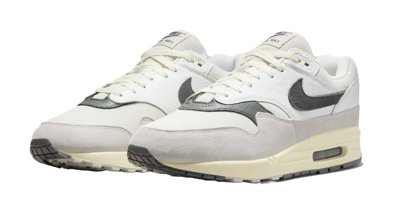 Nike Air Max 1 Light Bone Iron Grey  vjsneaker.com