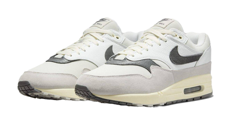 Nike Air Max 1 Light Bone Iron Grey  vjsneaker.com