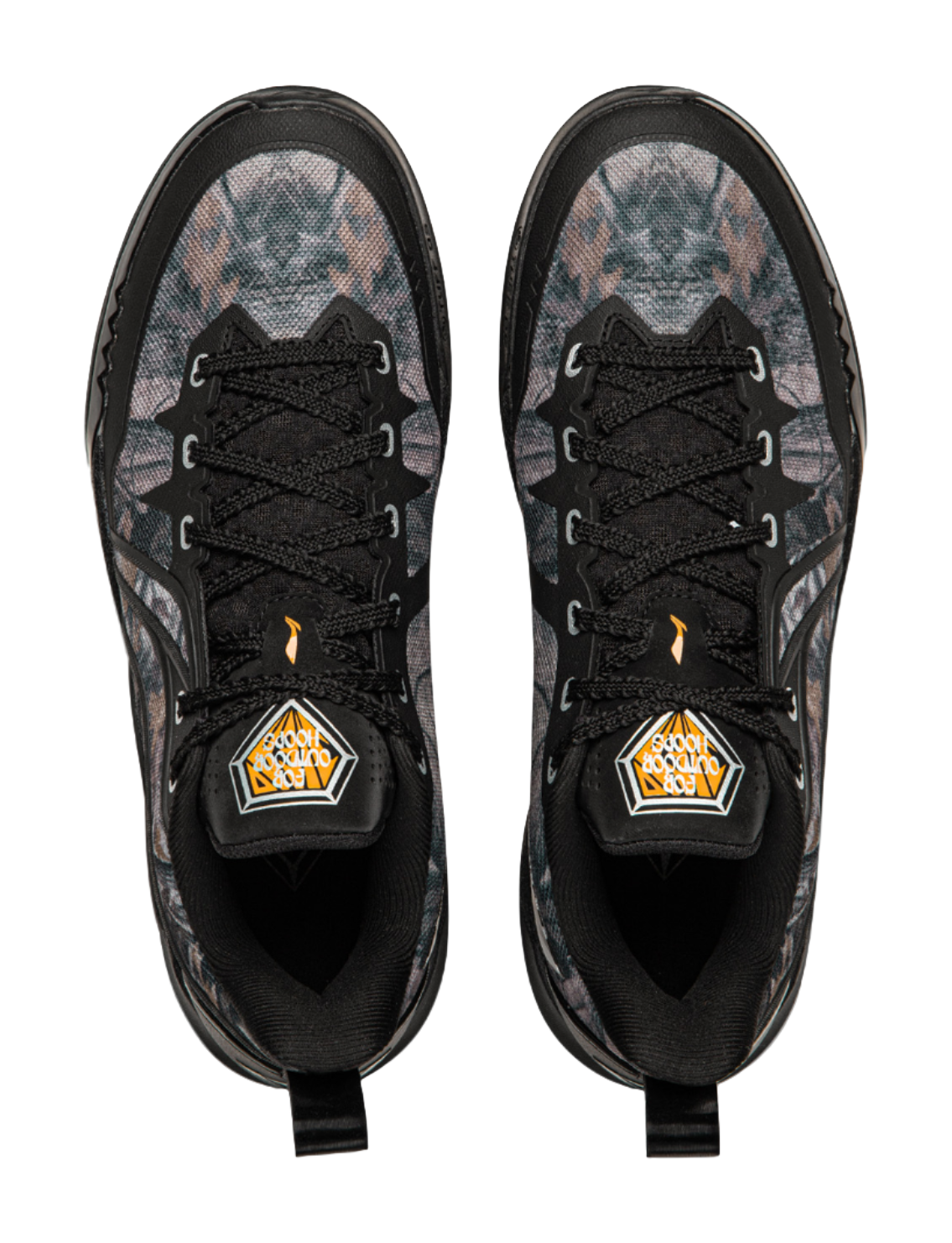 Li Ning Cushioning Slip Resistant Abrasion Resistant Breathable Rebound Anti Twist Grip Low top  vjsneaker.com