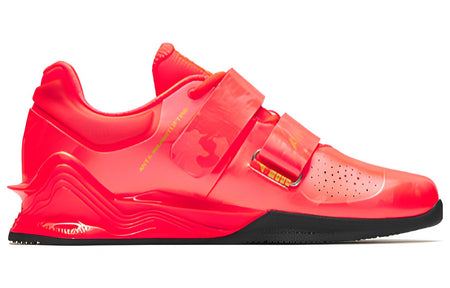 ANTA Tan Ding - Weightlifting Shoes Men's Red Gold Black