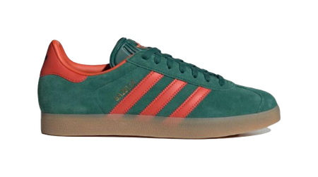 Gazelle Adidas Originals Collegiate Green Preloved Red  vjsneaker.com