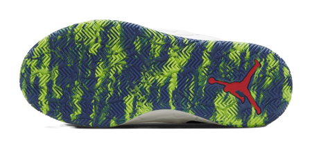 Jordan DAY1 Slip Resistant Abrasion Resistant Low top Kids Running Shoes Blue White Unisex  vjsneaker.com