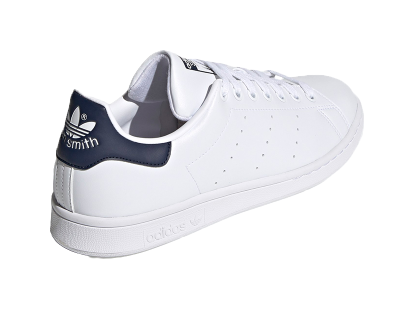 Stan Smith Adidas Originals White Collegiate Navy  vjsneaker.com