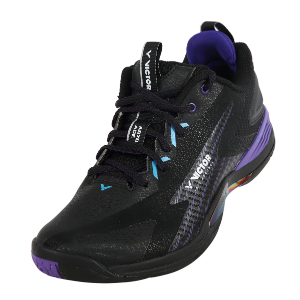 Victor A970ACE-C - Badminton Shoes Unisex Black Purple  vjsneaker.com