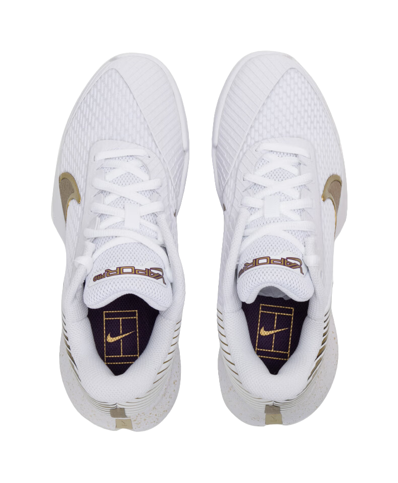 Nike Court Vapor Pro 2 Hc Wmb White Grand Purple Metallic Gold Grain Womens  vjsneaker.com