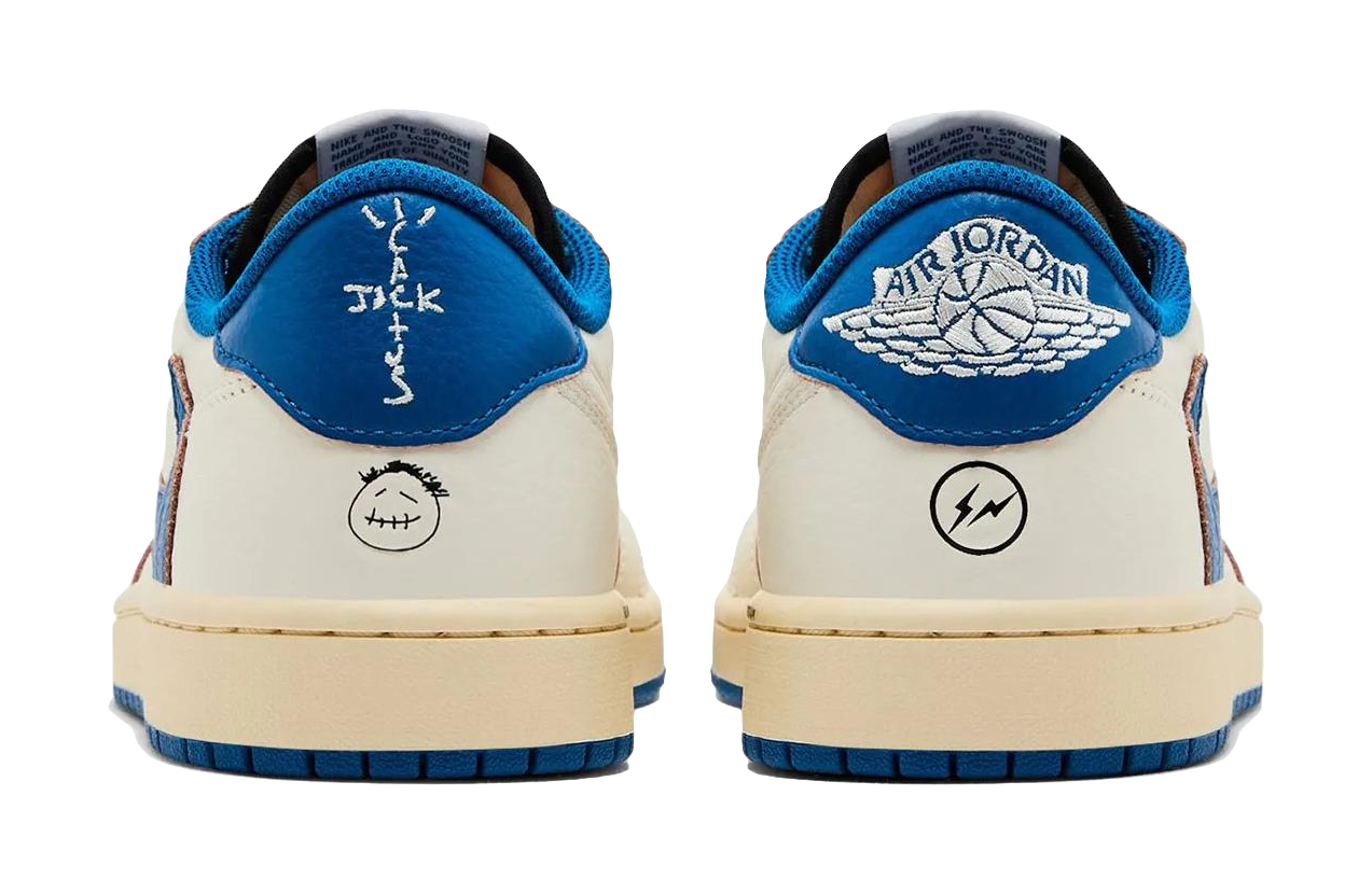 Jordan 1 Retro Low Og Sp Fragment X Travis Scott Sail Military Blue  vjsneaker.com