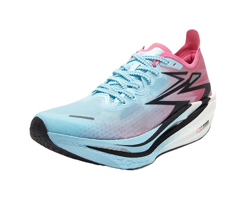 361 Degrees Flying Flame 4 'Reverse' - Running Shoes Unisex Blue/Pink
